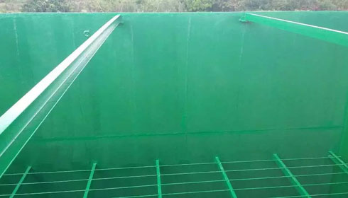 化工行業水泥池防腐